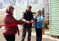 27 апреля 2013 г. Официальное открытие садового центра в п. Курумоч.